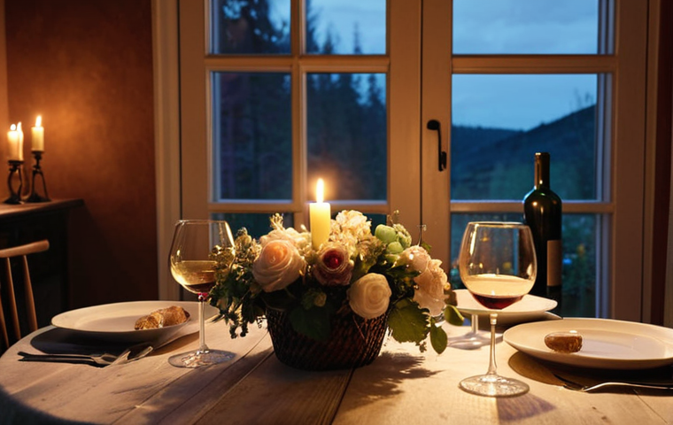 **
"A warmly lit Swedish home interior, soft lighting highlighting elegant wine glasses and floral arrangements. Guests are engaged in quiet conversation, bathed in a cozy glow. Think "Hygge" meets sophisticated wine tasting, emphasizing the intimate and inviting atmosphere."
**